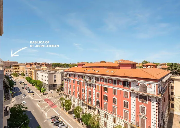Romaviva Luxury Attic - San Giovanni In Laterano - Metro A C - Appartamento *